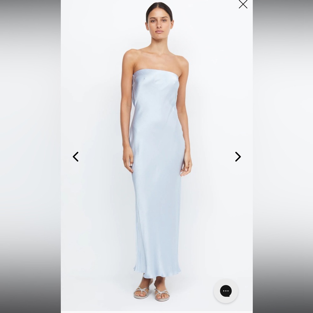 Bec + Bridge MOON DANCE STRAPLESS DRESS